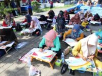 Guru PAUD se-Kota Pariaman Meriahkan Pesona Hoyak Tabuik 2023 melalui Lomba Melukis "Pariaman Kota Wisata"