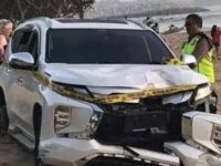 Pengemudi Pajero Tabrak Wanita di Sunset Road Pantai Sanur Bali dan Melarikan Diri