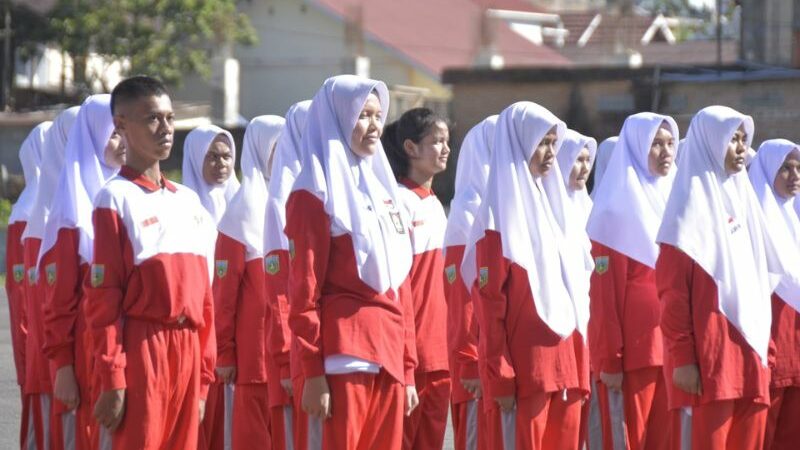 65 Calon Paskibra Padang Panjang Mulai Persiapan untuk Perayaan HUT RI ke-78