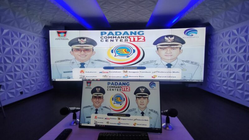 Pemko Padang Luncurkan PCC 112: Pusat Respons Kedaruratan Cerdas untuk Warganya
