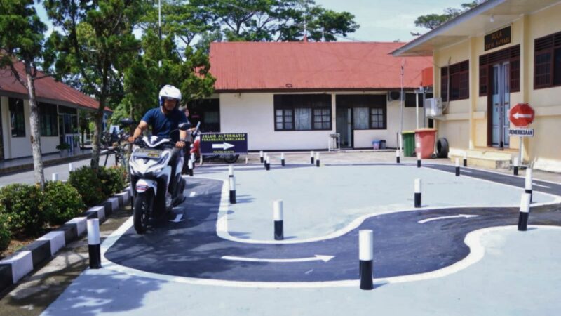 Ujian Praktik SIM di Limapuluh Kota Kini Lebih Mudah: Lintasan "S" Gantikan Zig-Zag dan Angka 8