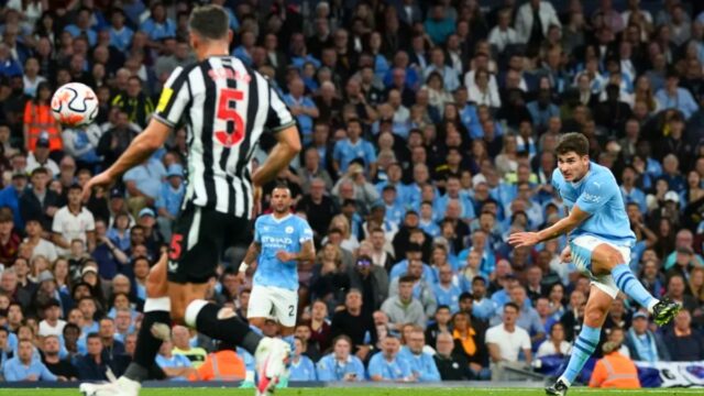Kemenangan Tipis Manchester City Atas Newcastle United: Gol Kilat Alvarez