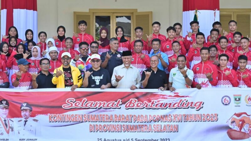 Kontingen Sumbar Siap Berlaga di POPNAS 2023: 276 Atlet Bersiap Mengharumkan Nama Daerah