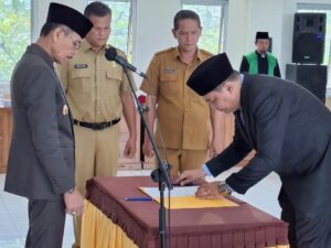 Nofrizen Resmi Menahkodai Perumda Air Minum Tirta Luak Nan Bungsu 2023-2028