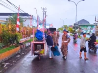 Kemacetan Akibat PKL di Jalan Aru Padang, Satpol PP Tindak Tegas