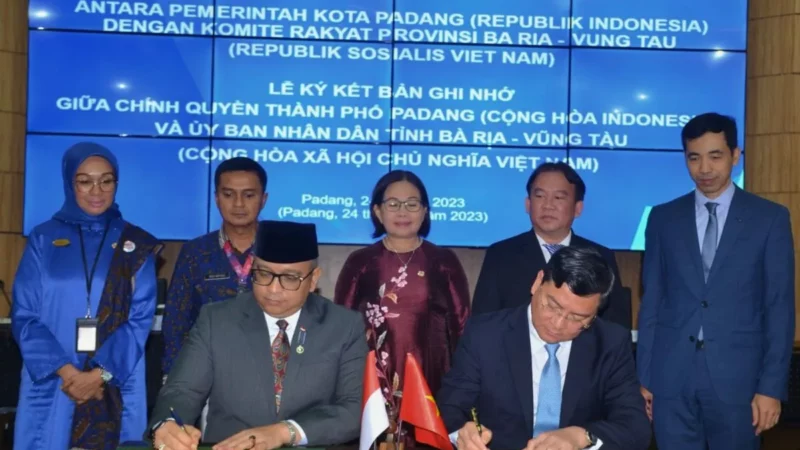 Padang dan Provinsi Ba Ria Vung Tau, Vietnam, Perkuat Kerja Sama Sister City