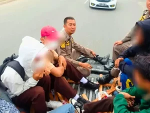 7 Pelajar Kota Padang Tertangkap Keluyuran Saat Jam Sekolah