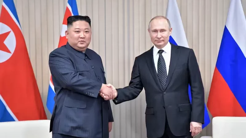 Pertemuan Rahasia Kim Jong-un dan Putin di Vladivostok: Bahas Persenjataan untuk Perang?