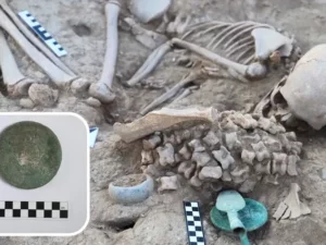 Misteri Gadis Zaman Perunggu Kazakhstan: Ditemukan Bersama 180 Tulang Kaki Hewan dan Disk Perunggu Bergambar Katak