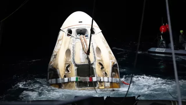 4 Astronot Kembali ke Bumi dengan Selamat, Misi 186 Hari di Antariksa Selesai