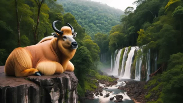 Cekricek.id - Misteri Takin, Mamalia Pegunungan yang Ajaib dengan Mitos Bulu Emas