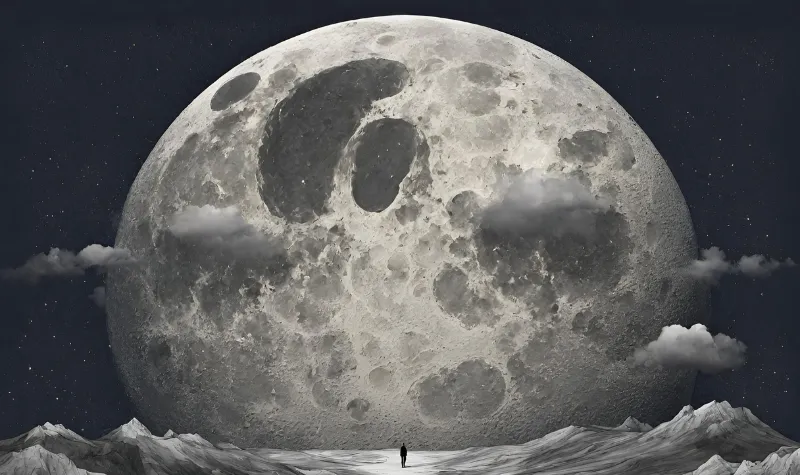 Cekricek.id: Misteri Terungkap, Peneliti Identifikasi Komposisi Inti Bulan