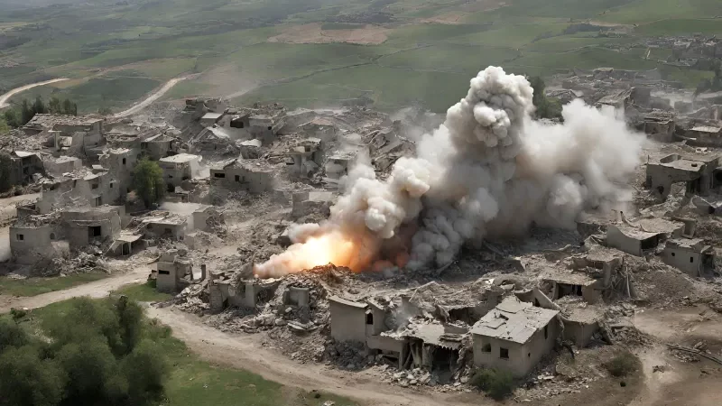 Cekricek.id: Separuh Desa Hroza Ukraina Lenyap Akibat Serangan Rudal Rusia