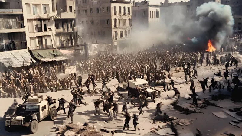 Cekricek.id: Sebuah kota diserang oleh pemberontak. Ratusan orang meninggal. Dan beberapa disandera.