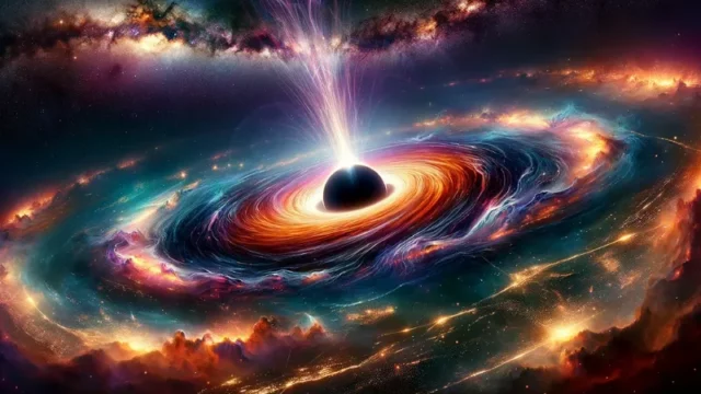 Cekricek.id - Kecepatan Lubang Hitam di Galaksi Bima Sakti Mendekati