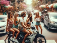 Cekricek.id - Bule Wanita Tak Pakai Celana Dalam Naik Ojek di Bali, Bikin Warganet Geram