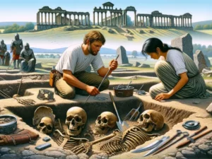 Cekricek.id - Penemuan Menggemparkan: Kerangka Bangsawan Berusia 1.000 Tahun dengan Tengkorak Hampa di Jerman