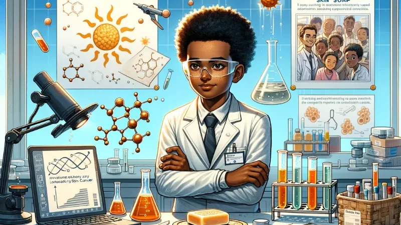 Cekricek.id - Remaja AS Ciptakan Sabun Pengobatan Kanker Kulit