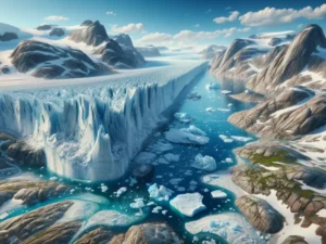 Cekricek.id - Krisis Iklim Mengkhawatirkan, Peleburan Glasier Greenland Meningkat Tajam