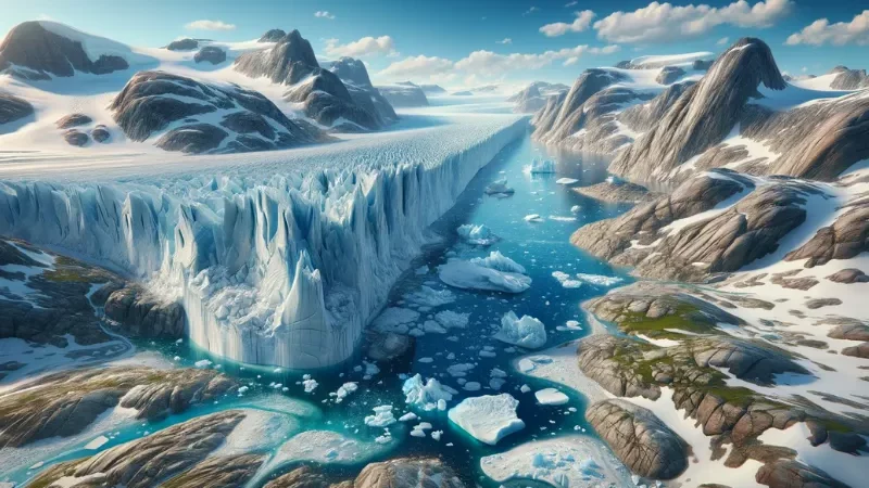 Cekricek.id - Krisis Iklim Mengkhawatirkan, Peleburan Glasier Greenland Meningkat Tajam