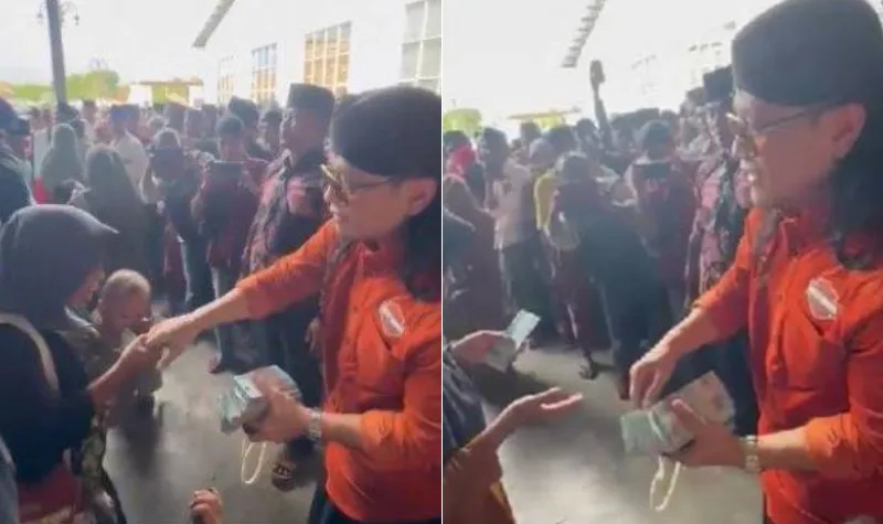 Cekricek.id - Gus Miftah Beberkan Fakta di Balik Video Viral Pembagian Uang