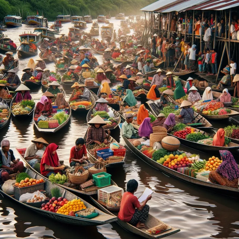 10 Foto Menakjubkan Karya AI tentang "Keragaman Budaya Indonesia"