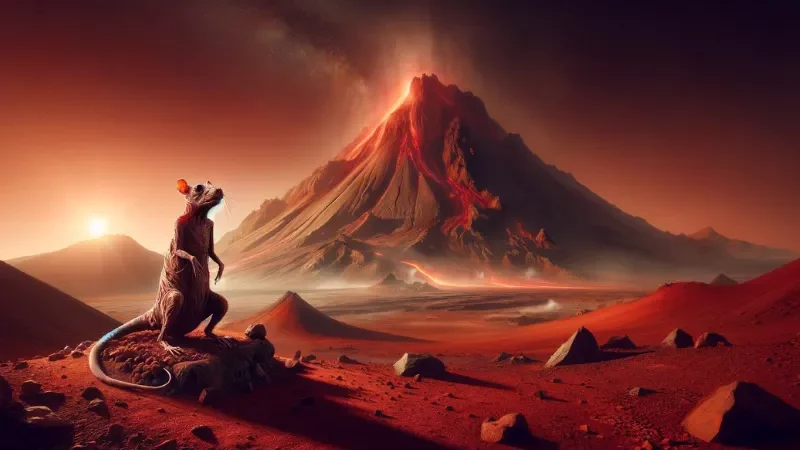 Cekricek.id - Misteri Tikus Mumi di Puncak Gunung Api Mirip Mars Terungkap