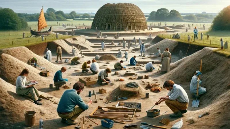 Cekricek.id - Penemuan Kuil Pagan 1.400 Tahun Lalu di Inggris: Diduga Rumah Ibadah Pra-Kristen