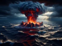 Cekricek.id -Dampak Dahsyat Letusan Gunung Api Bawah Laut Hunga Tonga