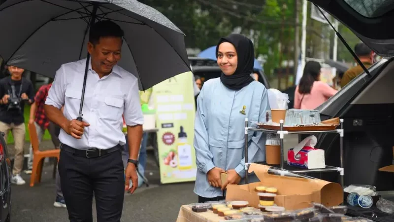 Cekricek.id - USU Menggelar Car Boot Sale: Menghidupkan Semangat Kewirausahaan Mahasiswa