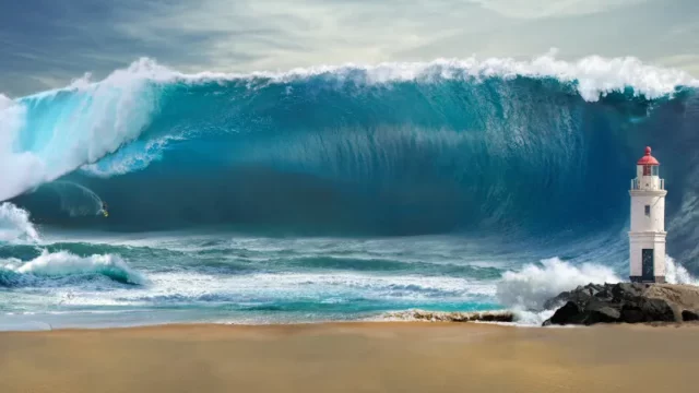 Cekricek.id - Tsunami 28 Meter Ancam Selandia Baru Setiap 580 Tahun
