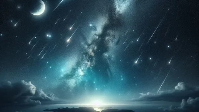 Cekricek.id - Berita Sains- Spektakuler Malam Ini: Hujan Meteor Geminid, Pertunjukan Langit Hijau Memukau