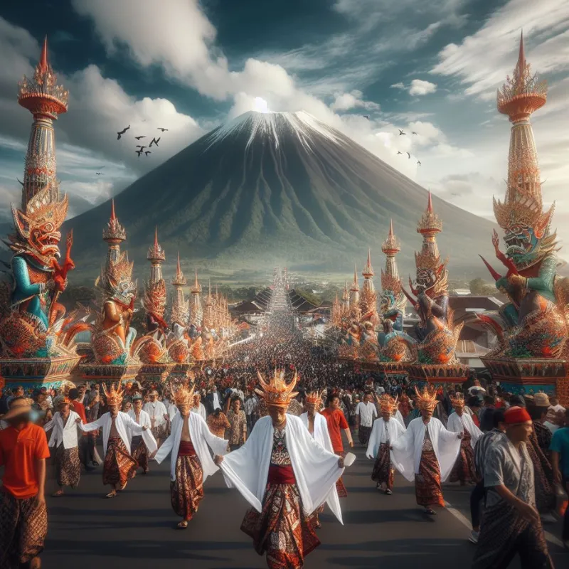 Cekricek.id - 10 Foto Menakjubkan Karya AI tentang "Keragaman Budaya Indonesia"