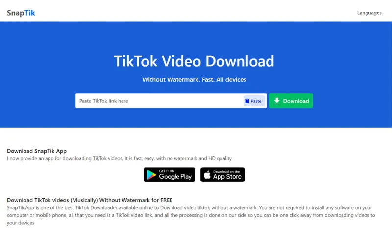 Cekricek.id - Rahasia Download Video TikTok tanpa Watermark dengan SnapTik