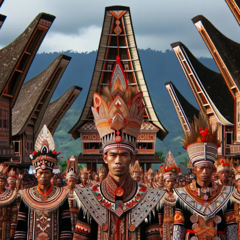 10 Foto Menakjubkan Karya AI tentang "Keragaman Budaya Indonesia"