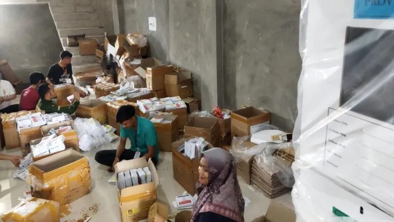 Berita Riau Hari Ini: Polres Kuansing Amankan Pengemasan dan Pengaturan Surat Suara Pemilu 2024