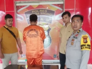 Berita Riau Hari Ini: Residivis Sabu Dibekuk Polres Kuansing di Beringin Taluk