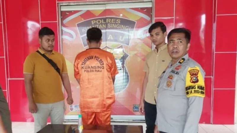 Berita Riau Hari Ini: Residivis Sabu Dibekuk Polres Kuansing di Beringin Taluk