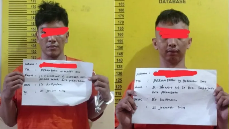 Berita Riau Hari Ini: Kejar-kejaran Dramatis, Anggota Satlantas Polres Siak Tangkap 2 Pelaku Jambret