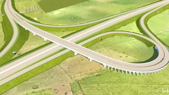 Cekricek.id : Berita Riau Hari Ini - Pembangunan Ruas Tol Rengat - Pekanbaru Seksi Junction Pekanbaru - Bypass Pekanbaru Sepanjang 30,57 km Dikebut Tahun 2024