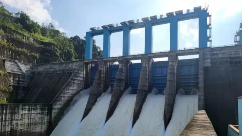 Cekricek.id, Berita Kampar Hari Ini dan Berita Riau Hari Ini: Antisipasi Banjir, PLTA Koto Panjang Kembali Kurangi Elevasi Air 40 Cm Hari Ini