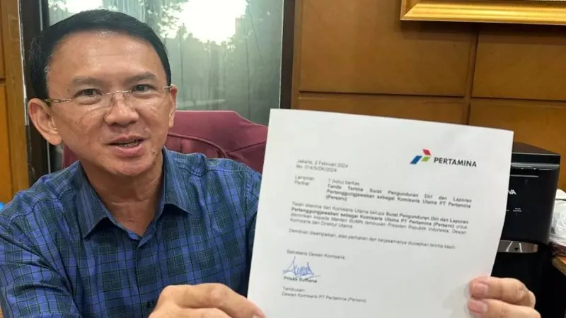 Ahok Pamit dari Pertamina, Fokus Dukung Ganjar-Mahfud