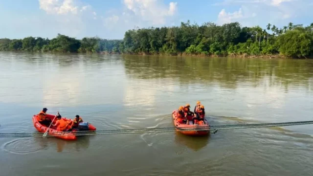 Berita Riau Hari Ini: Bocah 9 Tahun Tenggelam di Sungai Kampar, Tim SAR Basarnas Lokalisir Jenazah