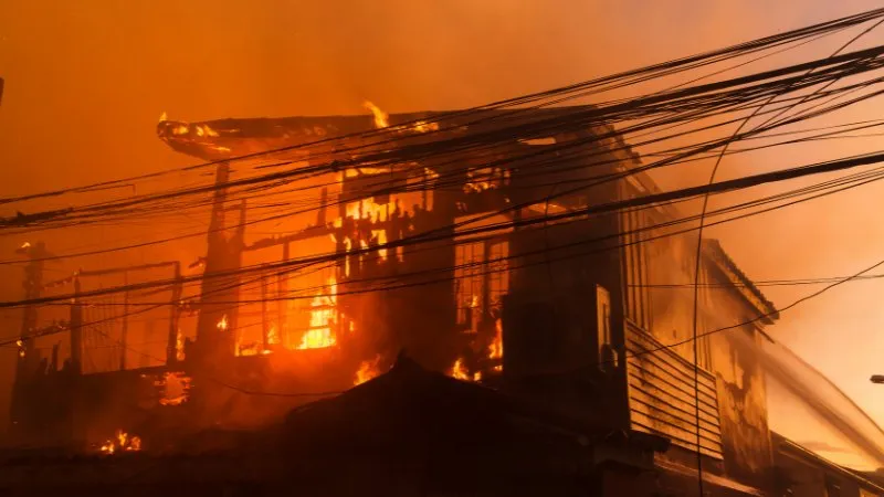 Berita Riau Hari Ini: Kebakaran di Jalan Pertokoan Bagansiapiapi, Ibu dan Anak Tewas