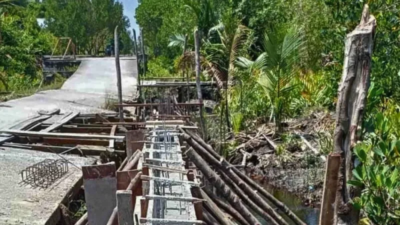 Berita Riau Hari Ini: Tanggul Sepanjang 54 Meter Dibangun di Mengkirau untuk Atasi Banjir