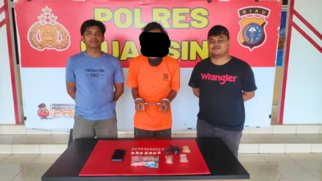 Berita Riau Hari Ini: Polres Kuansing Tangkap Pengedar Sabu di Logas Tanah Darat
