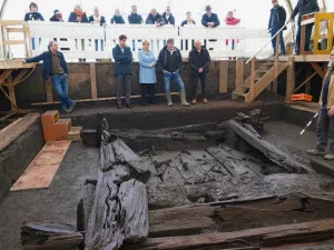 Pemakaman kayu Celtic berusia 2.600 tahun yang ditemukan di Riedlingen, Jerman, menunjukkan konstruksi kayu ek yang terpelihara dengan sempurna