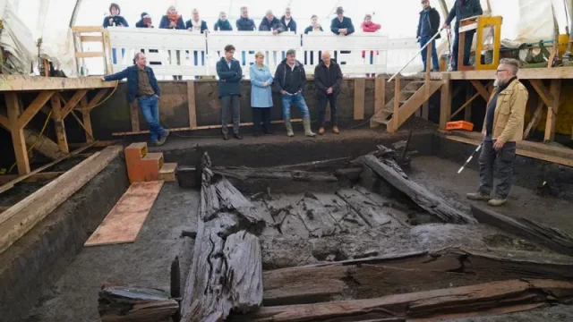 Pemakaman kayu Celtic berusia 2.600 tahun yang ditemukan di Riedlingen, Jerman, menunjukkan konstruksi kayu ek yang terpelihara dengan sempurna