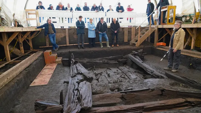 Pemakaman kayu Celtic berusia 2.600 tahun yang ditemukan di Riedlingen, Jerman, menunjukkan konstruksi kayu ek yang terpelihara dengan sempurna