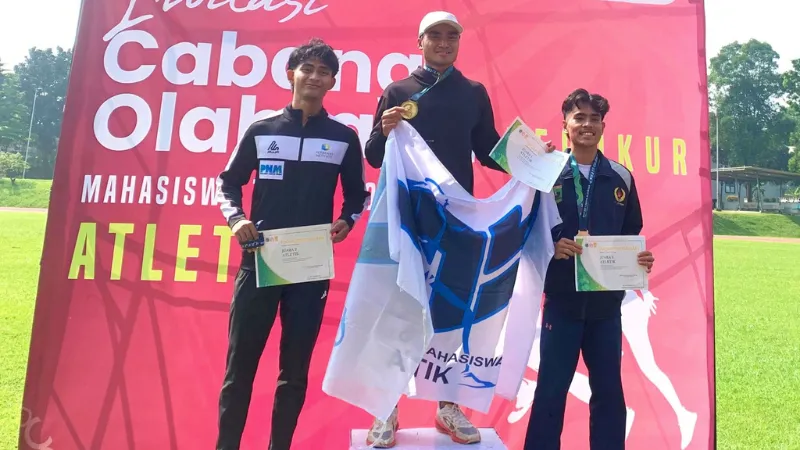 Al Hafied Akbar Harumkan Nama Padang dengan Medali Perunggu Atletik Nasional